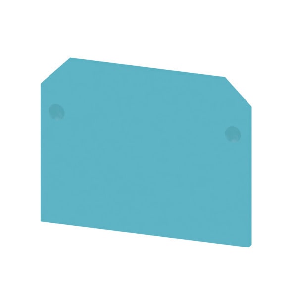 WEIDMÜLLER - Abschlussplatte (Klemmen), 39x1.5mm, blau