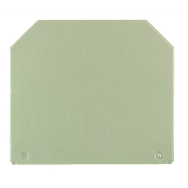 WEIDMÜLLER - Abschluss- und Zwischenplatte (Klemmen), Abschlussplatte, 56x1.5mm, dunkelbeige