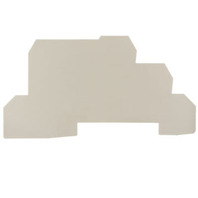 WEIDMÜLLER - Abschlussplatte (Klemmen), 90x1.5mm, dunkelbeige