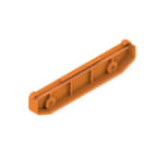 WEIDMÜLLER - Abschlussplatte, RS 100 orange, Abschlussplatte, Breite: 21.5mm