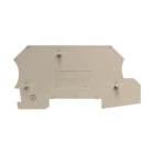 WEIDMÜLLER - Abschlussplatte, 87.25 mm x 1.5 mm, beige