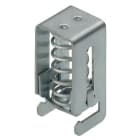 WEIDMÜLLER - Schirmanschlussklemme, Raster 18mm, Kabeldurchmesser,mAx.: 15mm, Stahl