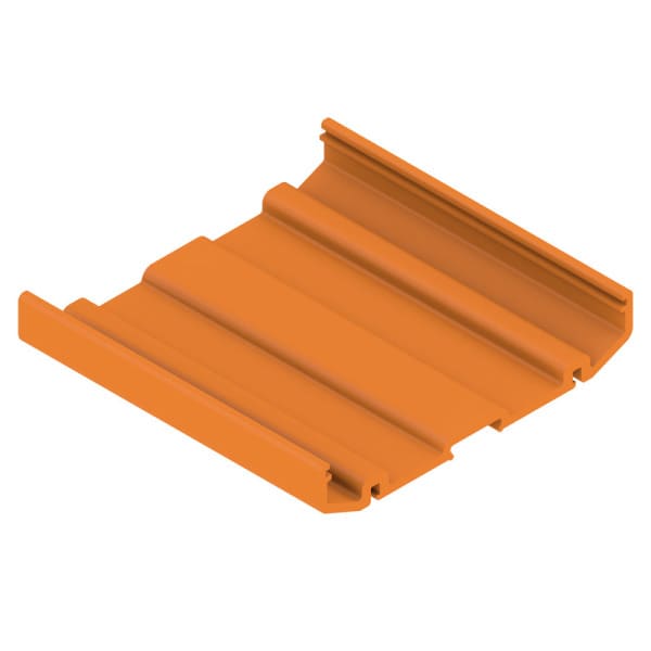 WEIDMÜLLER - Elektronikgehäuse orange, Strangprofil, Breite: 104mm