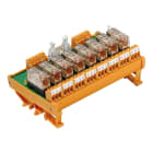 WEIDMÜLLER - Koppelrelais, 24 V DC, 8 Wechsler (AgNi 90/10)