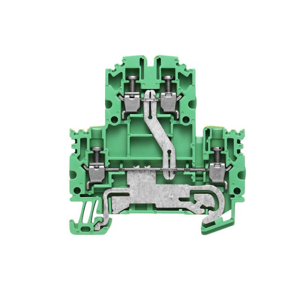 WEIDMÜLLER - Mehrstock-Reihenklemme, Schraubanschl, 2.5mm², grün/gelb