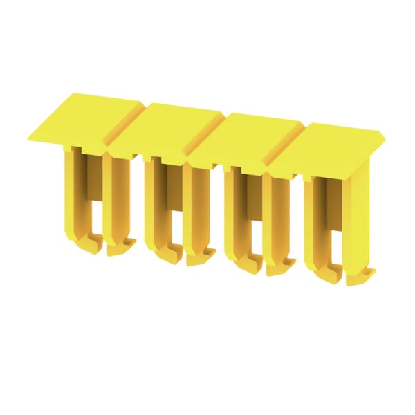 WEIDMÜLLER - Klemmenabdeckung, Wemid, gelb, H:24.3mm, B:8.94mm, T:11.86mm
