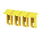 WEIDMÜLLER - Klemmenabdeckung, Wemid, gelb, H:24.3mm, B:8.94mm, T:11.86mm