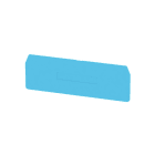 WEIDMÜLLER - Trennwand (Klemmen), Abschluss- und Zwischenplatte, 94.35x34.85mm, blau