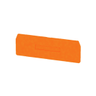 WEIDMÜLLER - Trennwand (Klemmen), Abschluss- und Zwischenplatte, 94.35x34.85mm, orange