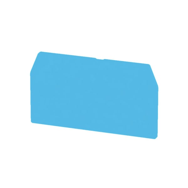 WEIDMÜLLER - Trennwand (Klemmen), Abschluss- und Zwischenplatte, 65x37mm, blau