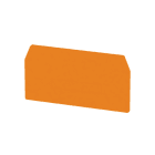 WEIDMÜLLER - Trennwand (Klemmen), Abschluss- und Zwischenplatte, 82.2x43.4mm, orange