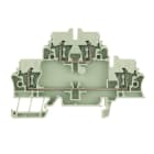 WEIDMÜLLER - Mehrstock-Reihenklemme, Zugfederanschluss, 2.5mm², 500V, 20A, beige