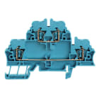 WEIDMÜLLER - Mehrstock-Reihenklemme, Zugfederanschluss, 2.5mm², 500V, 20A, blau