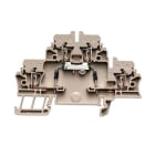 WEIDMÜLLER - Bauelement-Reihenklemme, Zugfederanschluss, 2.5mm², 500V, 10A, dunkelbeige