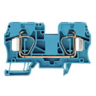 WEIDMÜLLER - Durchgangs-Reihenklemme, Zugfederanschluss, 16mm², 1000V, 76A, blau