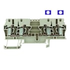 WEIDMÜLLER - Durchgangs-Reihenklemme, Zugfederanschluss, 2.5mm², 800V, 24A, blau