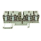 WEIDMÜLLER - Durchgangs-Reihenklemme, Zugfederanschluss, 2.5mm², 800V, 24A, dunkelbeige