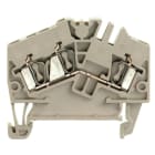 WEIDMÜLLER - Durchgangs-Reihenklemme, Zugfederanschluss, 2.5mm², 800V, 24A, dunkelbeige