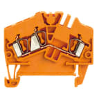 WEIDMÜLLER - Durchgangs-Reihenklemme, Zugfederanschluss, 2.5mm², 800V, 24A, orange