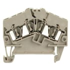 WEIDMÜLLER - Durchgangs-Reihenklemme, Zugfederanschluss, 2.5mm², 800V, 24A, dunkelbeige
