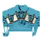 WEIDMÜLLER - Durchgangs-Reihenklemme, Zugfederanschluss, 2.5mm², 800V, 24A, blau
