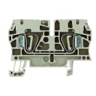 WEIDMÜLLER - Durchgangs-Reihenklemme, Zugfederanschluss, 4mm², 800V, 32A, dunkelbeige