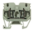 WEIDMÜLLER - Durchgangs-Reihenklemme, Zugfederanschluss, 2.5mm², 800V, 24A, dunkelbeige