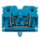 WEIDMÜLLER - Durchgangs-Reihenklemme, Zugfederanschluss, 2.5mm², 800V, 24A, blau