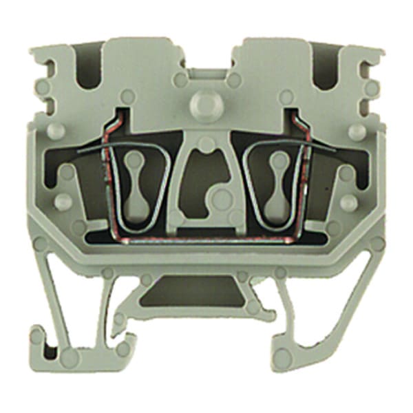 WEIDMÜLLER - Durchgangs-Reihenklemme, Zugfederanschluss, 2.5mm², 800V, 24A, dunkelbeige