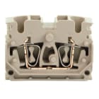 WEIDMÜLLER - Durchgangs-Reihenklemme, Zugfederanschluss, 2.5mm², 800V, 24A, dunkelbeige