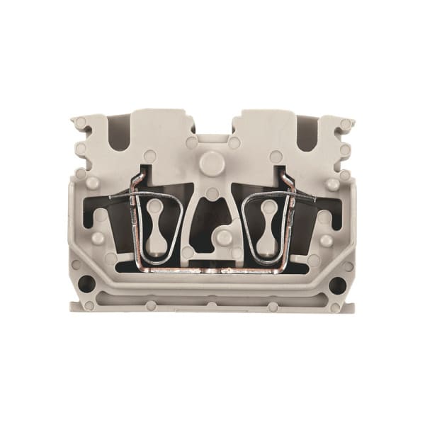 WEIDMÜLLER - Durchgangs-Reihenklemme, Zugfederanschluss, 2.5mm², 800V, 24A, dunkelbeige