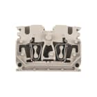 WEIDMÜLLER - Durchgangs-Reihenklemme, Zugfederanschluss, 2.5mm², 800V, 24A, dunkelbeige