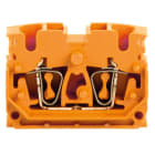 WEIDMÜLLER - Durchgangs-Reihenklemme, Zugfederanschluss, 2.5mm², 800V, 24A, orange