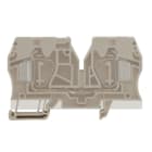 WEIDMÜLLER - Einspeiseklemme, Zugfederanschluss, 16mm², 500V, 76A, TS 35, dunkelbeige