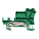 WEIDMÜLLER - Initiator-, Aktor-Reihenklemme, Zugfederanschl, 1.5mm², 250V, 17.5A, dunkelbeige