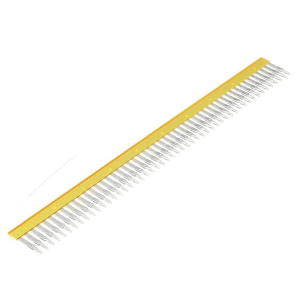 WEIDMÜLLER - Querverbinder, gesteckt, Pole:50, Raster 5.1mm, Isoliert, 24A, gelb