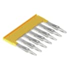 WEIDMÜLLER - Querverbinder, gesteckt, Pole:7, Raster 5.1mm, Isoliert, 24A, gelb