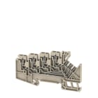 WEIDMÜLLER - Mehrstock-Reihenklemme, Zugfederanschluss, 1.5mm², 63 V, 4 A, dunkelbeige