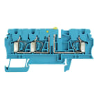 WEIDMÜLLER - Prüftrenn-Reihenklemme ZTR, Zugfeder, 2.5mm², 500V, 20A, blau