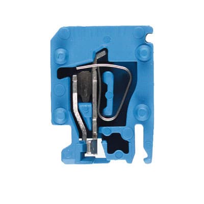 WEIDMÜLLER - Stecker (Klemmen), Zugfederanschluss, 1.5mm², 250V, 17.5 A, Polzahl: 1, blau