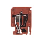 WEIDMÜLLER - Stecker (Klemmen), Zugfederanschluss, 1.5mm², 250V, 17.5 A, Polzahl: 1, braun