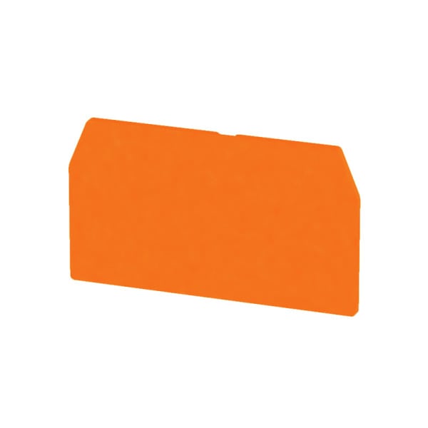 WEIDMÜLLER - Trennwand (Klemmen), Abschluss- und Zwischenplatte, 65x36.5mm, orange