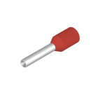 WEIDMÜLLER - Aderendhülse, isoliert, 1mm², Abisolierlänge: 10mm, rot