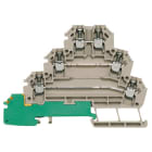 WEIDMÜLLER - Motoranschlussklemme, Schraubanschl, 2.5, 500, 24A, dunkelbeige