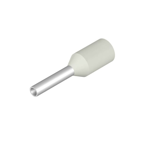 WEIDMÜLLER - Aderendhülse, isoliert, 0.5mm², Abisolierlänge: 8mm, weiß