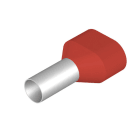 WEIDMÜLLER - Aderendhülse, Zwillings-Aderendhülse, 10mm², Abisolierlänge: 17mm, rot