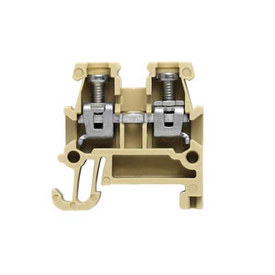 WEIDMÜLLER - Durchgangs-Reihenklemme, Schraubanschl, 1.5mm², 250V, 17.5A
