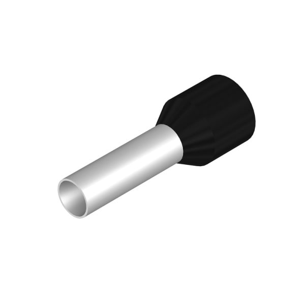 WEIDMÜLLER - Aderendhülse, isoliert, 6mm², Abisolierlänge: 14mm, schwarz