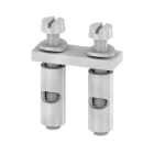 WEIDMÜLLER - Querverbinder, geschraubt, Pole:2, Raster 6mm, 57A, grau