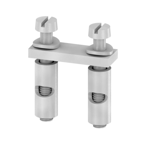 WEIDMÜLLER - Querverbinder, geschraubt, Pole:2, Raster 6mm, 76A, grau